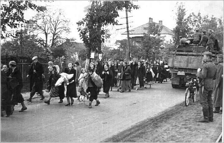 Refugees in Radom